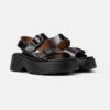 Sandalia Plataforma con Hebillas